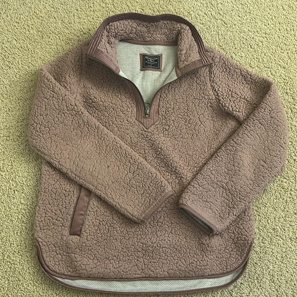Abercrombie & Fitch HALF ZIP SHERPA PULLOVER - Picture 5 of 8